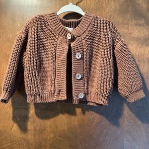 The Chunky Cardigan - Mocha